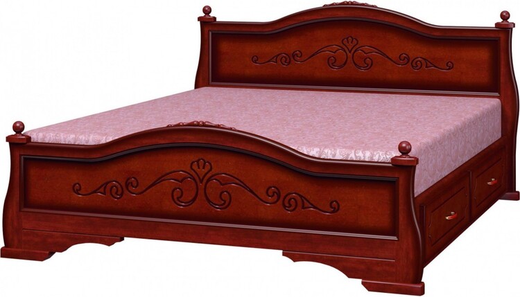 Кровать Карина 1 с ящиками в Таганроге