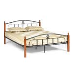 Двуспальная кровать Кровать РУМБА (AT-203)/ RUMBA Wood slat base в Таганроге