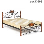  Двуспальная кровать CANZONA Wood slat base в Таганроге