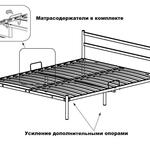 Односпальная кровать Мета  в Таганроге
